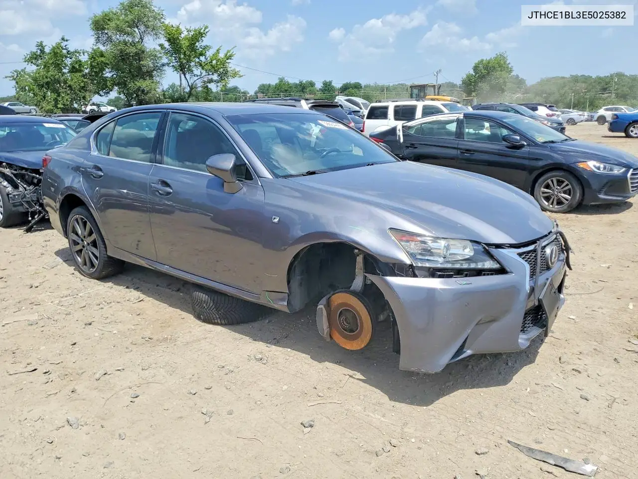 2014 Lexus Gs 350 VIN: JTHCE1BL3E5025382 Lot: 59664996