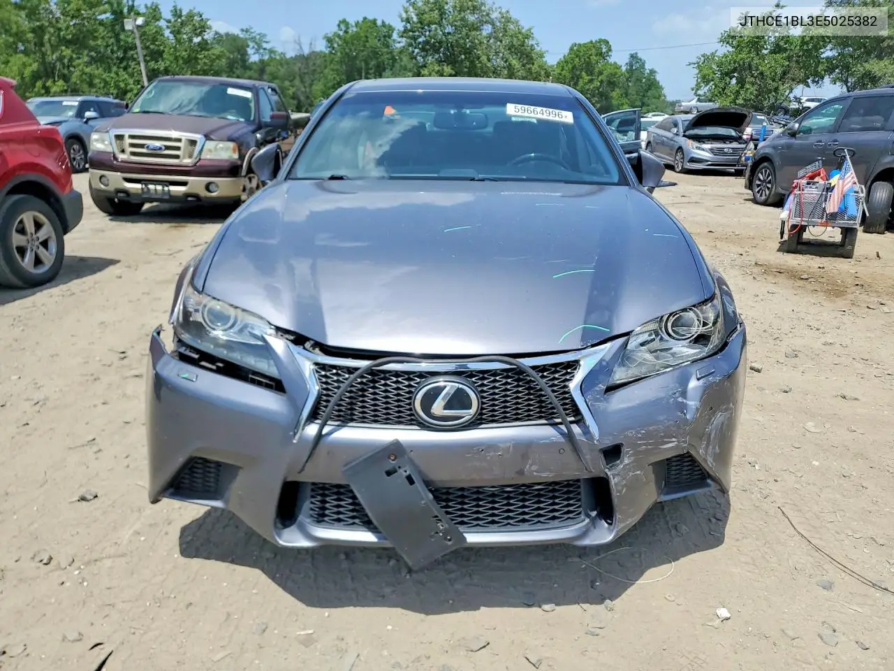 2014 Lexus Gs 350 VIN: JTHCE1BL3E5025382 Lot: 59664996