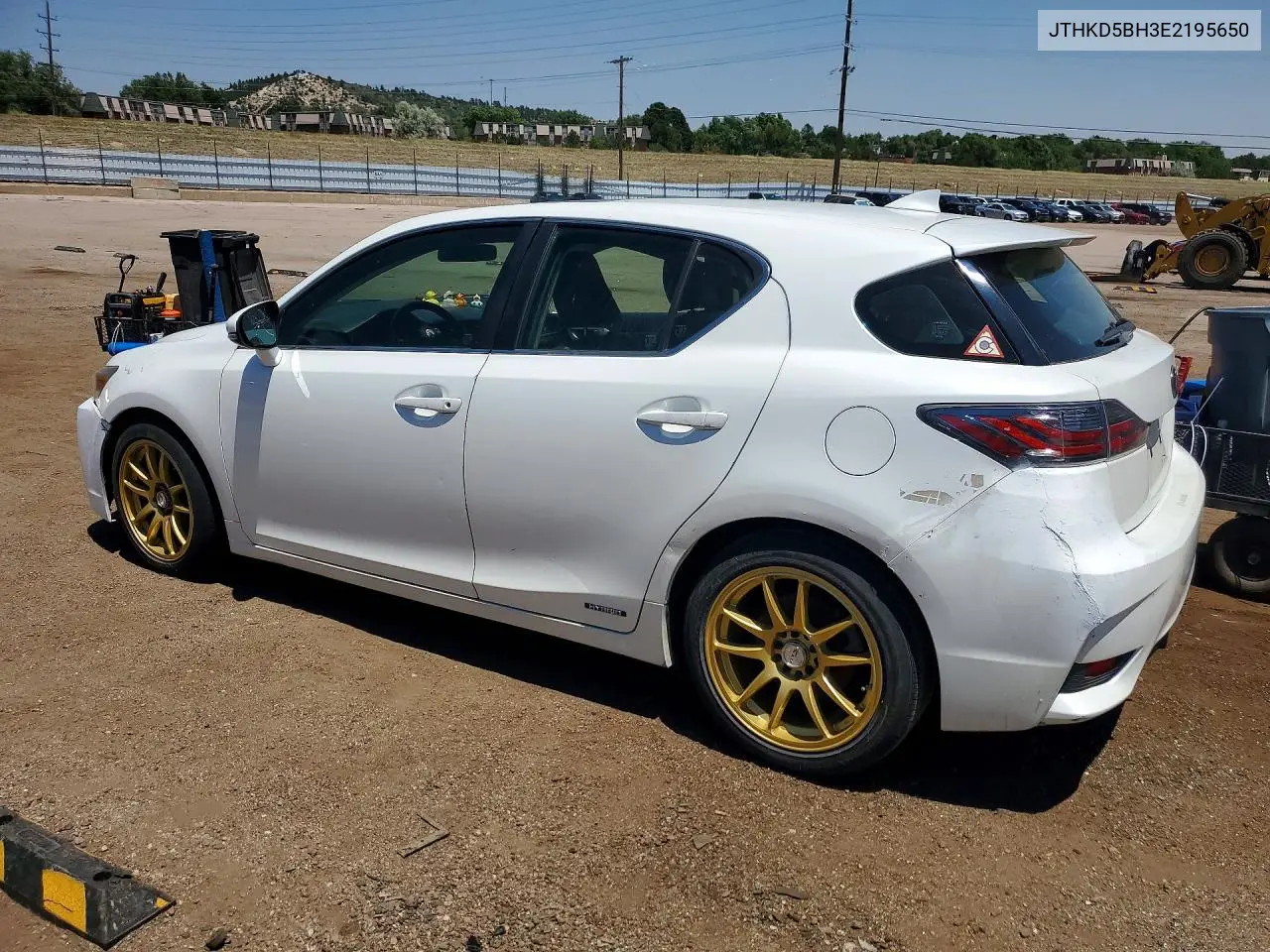 2014 Lexus Ct 200 VIN: JTHKD5BH3E2195650 Lot: 59867866