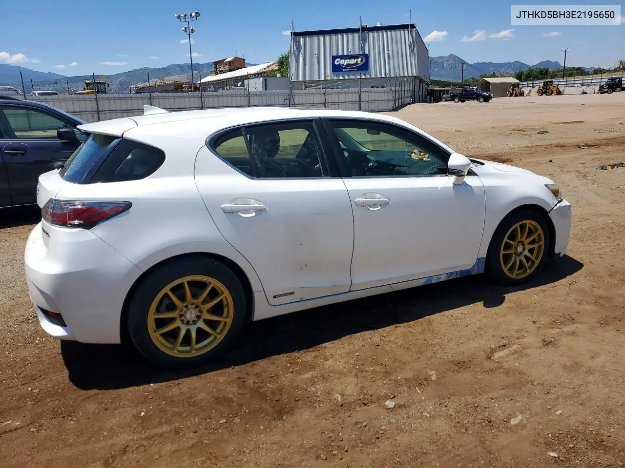2014 Lexus Ct 200 VIN: JTHKD5BH3E2195650 Lot: 59867866