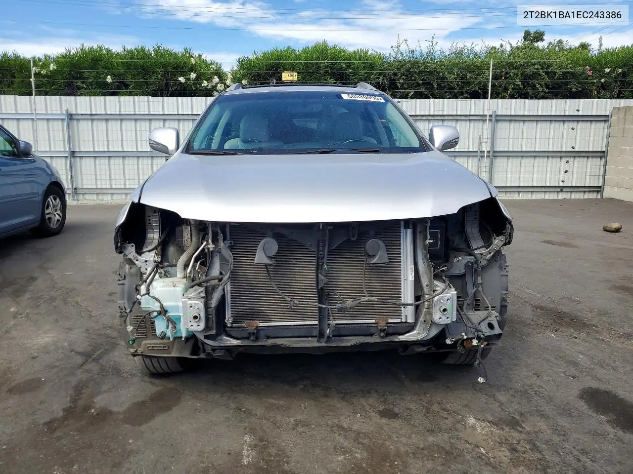 2014 Lexus Rx 350 Base VIN: 2T2BK1BA1EC243386 Lot: 60530096