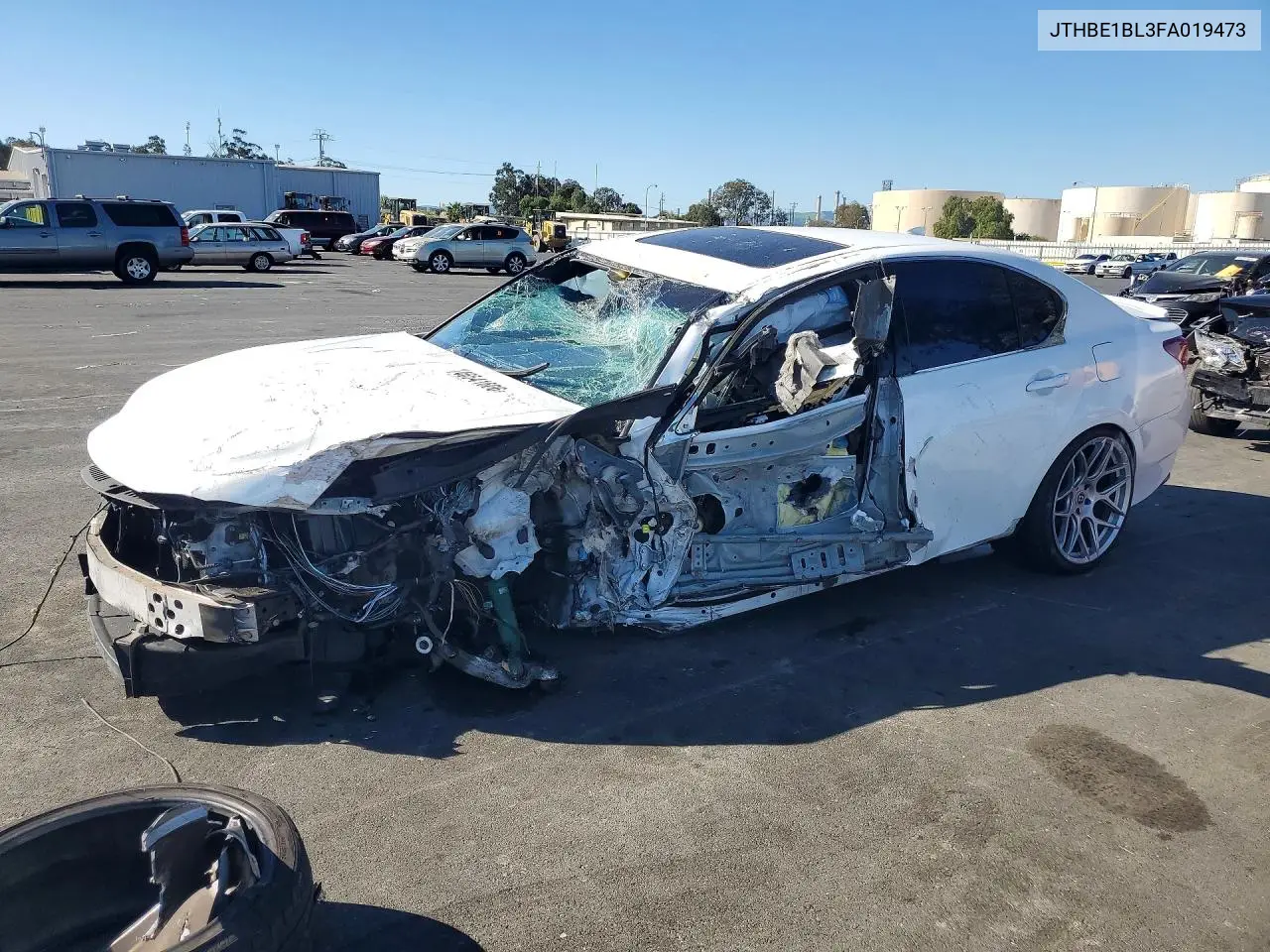2015 Lexus Gs 350 Base VIN: JTHBE1BL3FA019473 Lot: 46541606