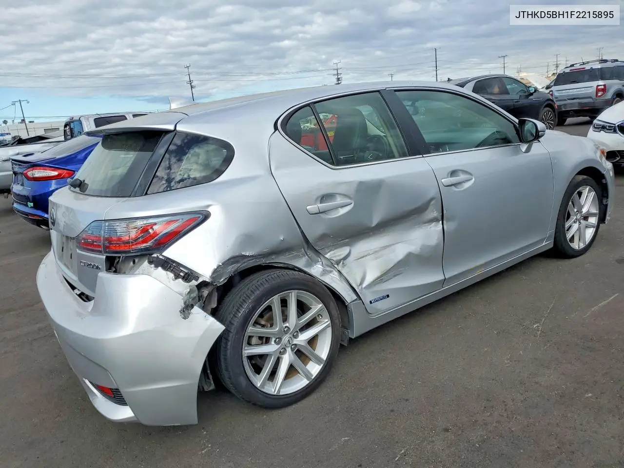 2015 Lexus Ct 200 VIN: JTHKD5BH1F2215895 Lot: 46782346