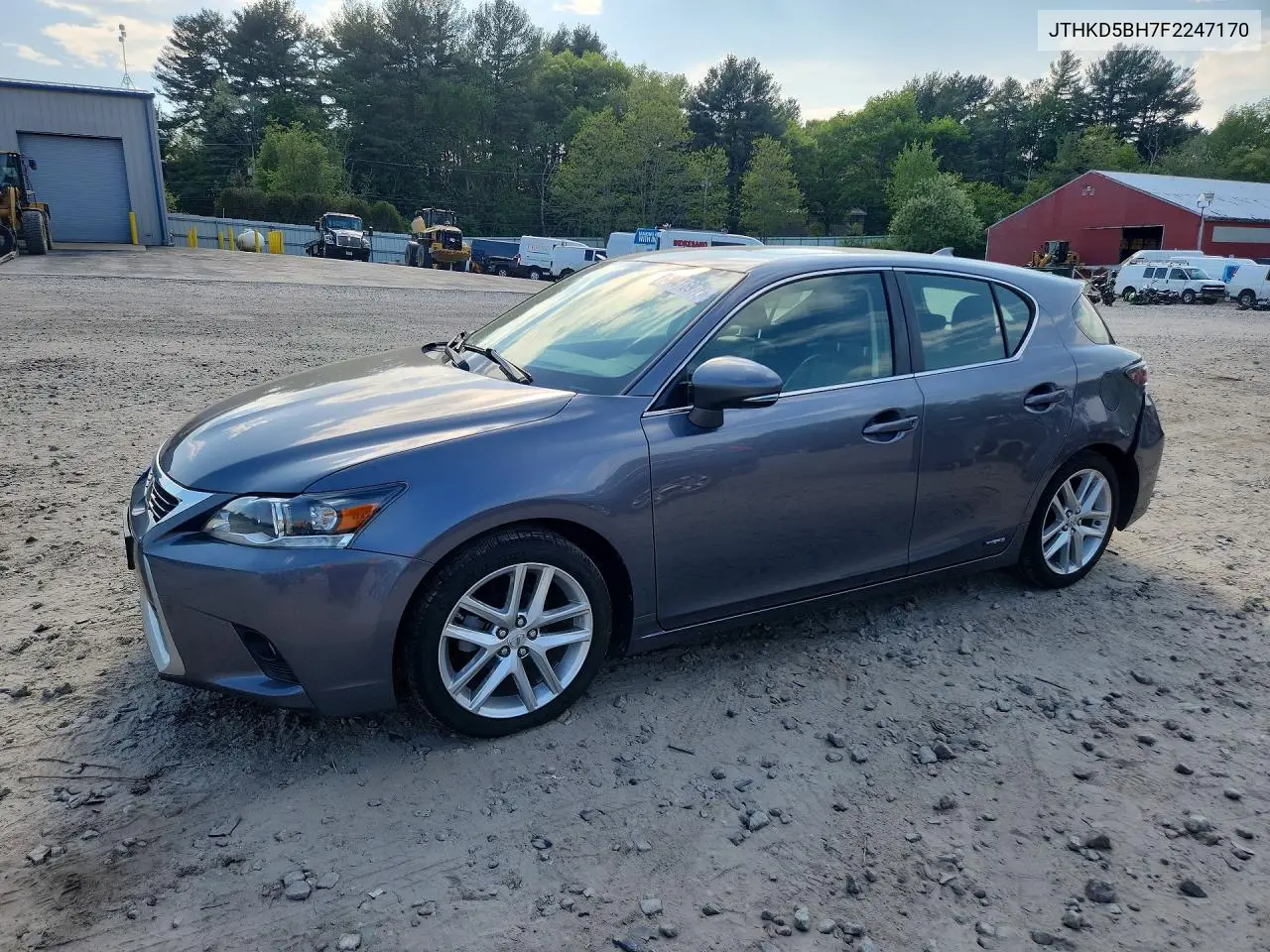 2015 Lexus Ct 200 VIN: JTHKD5BH7F2247170 Lot: 54416976