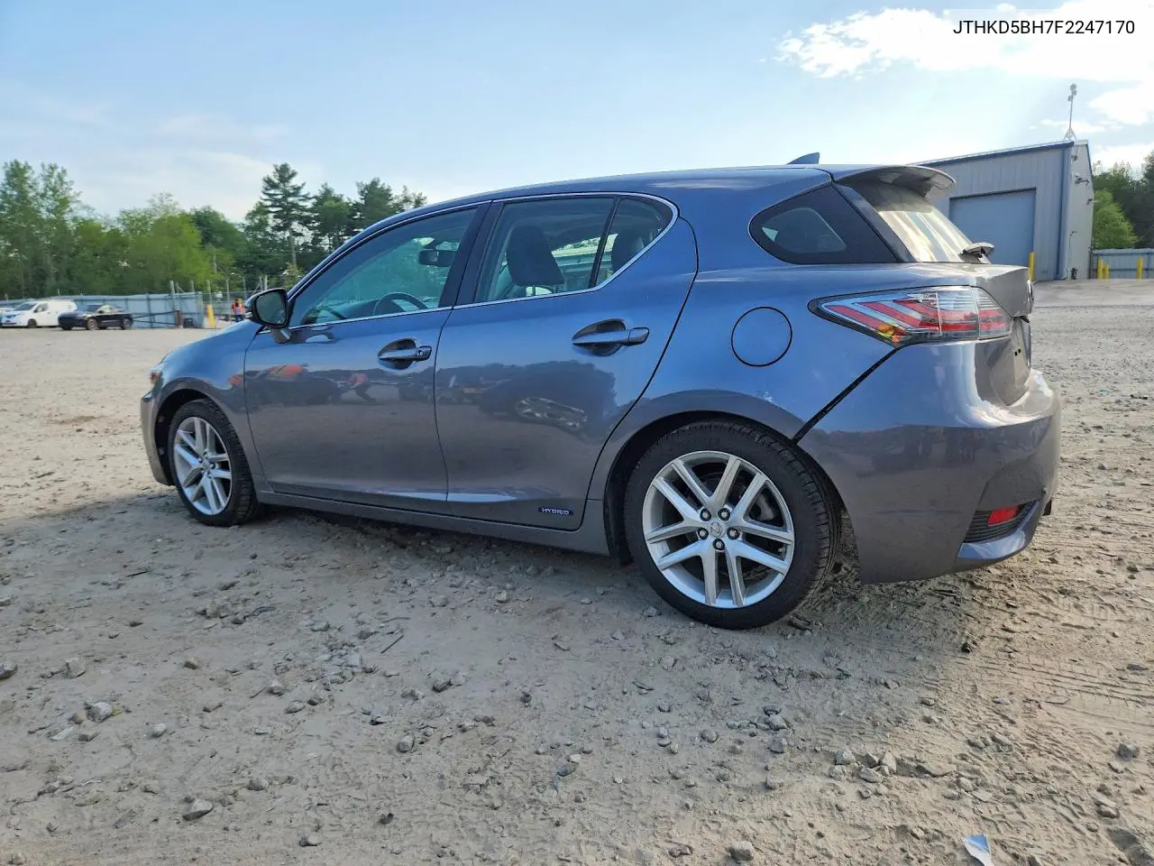 2015 Lexus Ct 200 VIN: JTHKD5BH7F2247170 Lot: 54416976