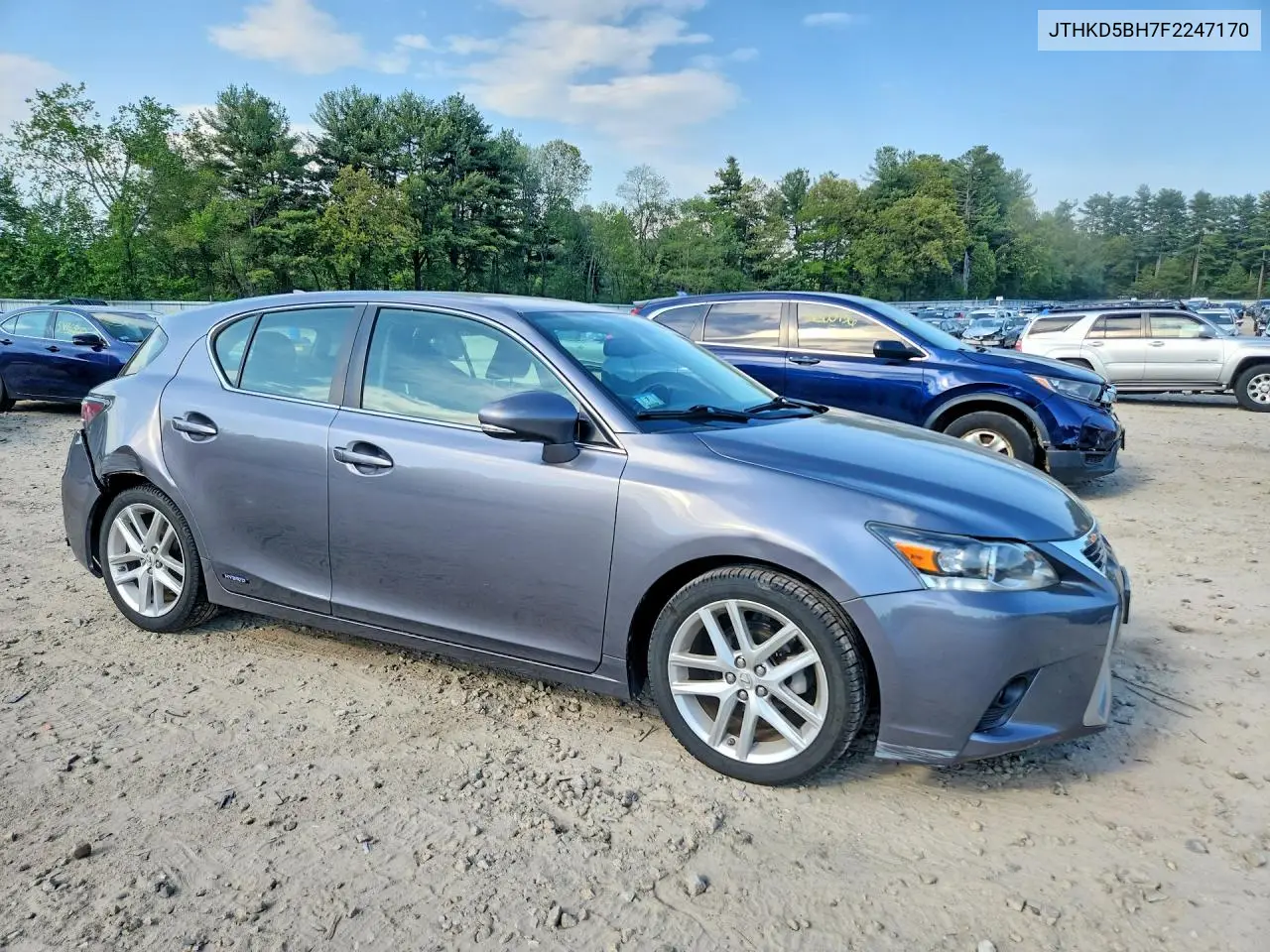 2015 Lexus Ct 200 VIN: JTHKD5BH7F2247170 Lot: 54416976