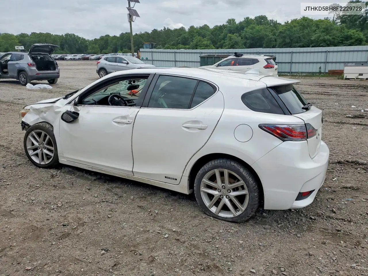 2015 Lexus Ct 200 VIN: JTHKD5BH8F2229728 Lot: 54878896