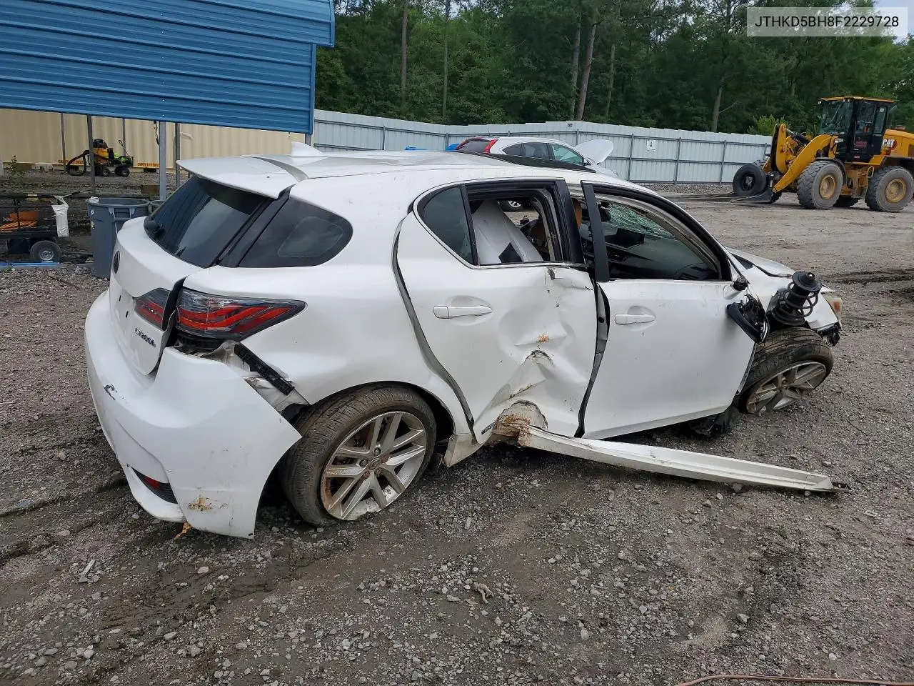 2015 Lexus Ct 200 VIN: JTHKD5BH8F2229728 Lot: 54878896