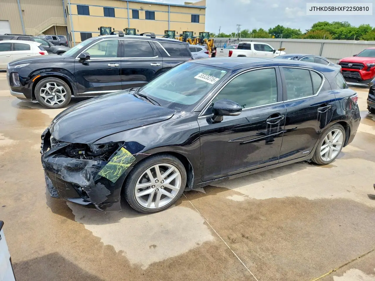 2015 Lexus Ct 200 VIN: JTHKD5BHXF2250810 Lot: 55328316