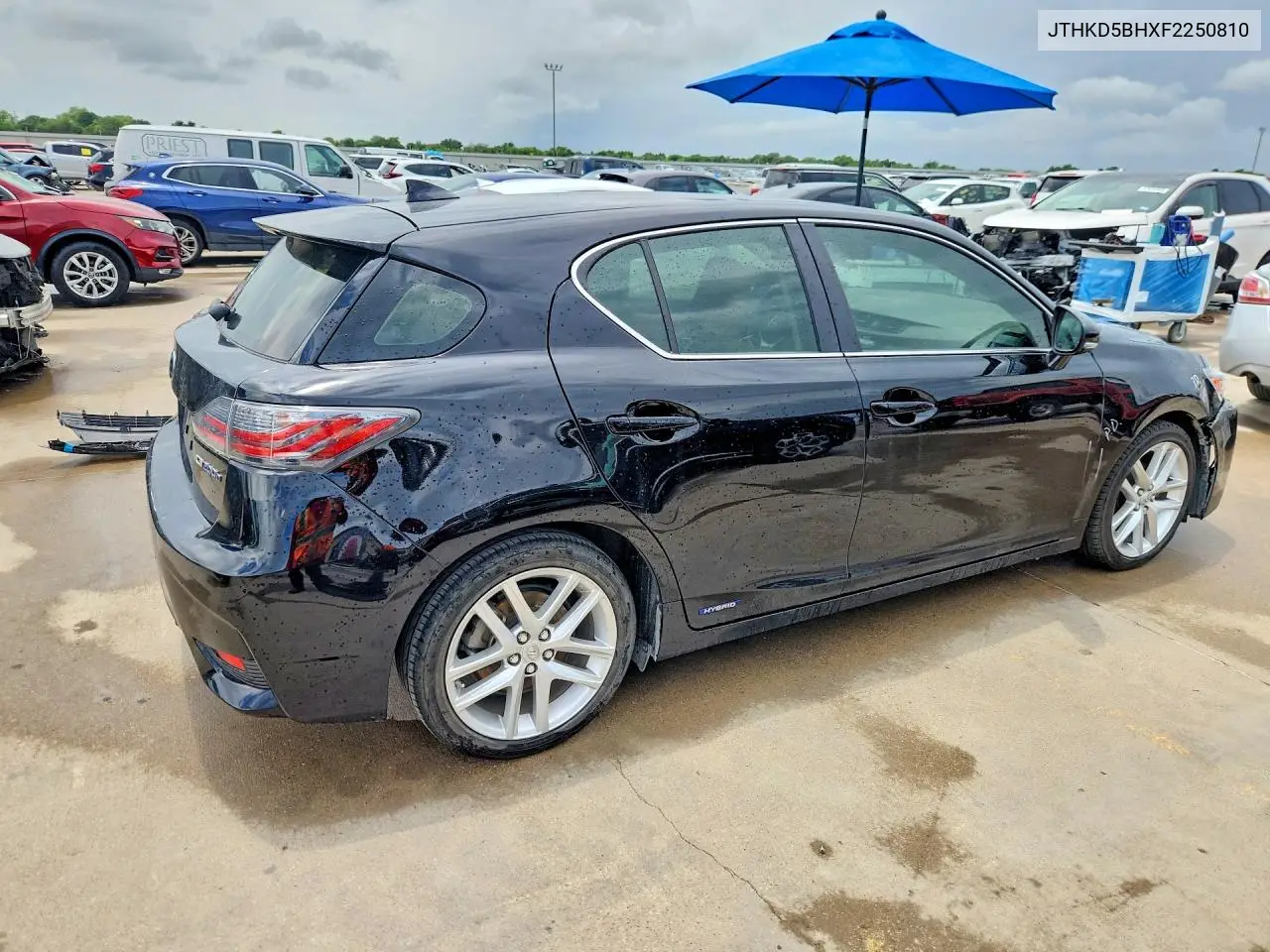 2015 Lexus Ct 200 VIN: JTHKD5BHXF2250810 Lot: 55328316