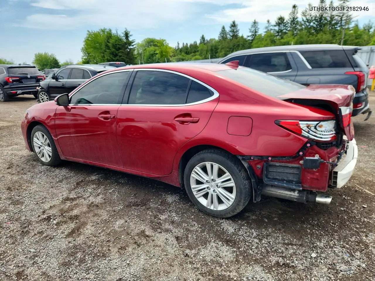 2015 Lexus Es 350 VIN: JTHBK1GG3F2182946 Lot: 55925936