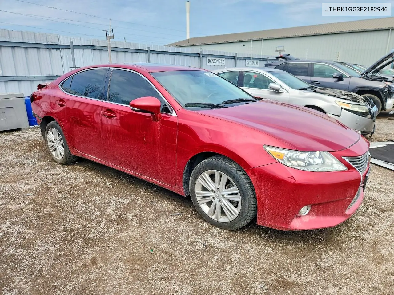 2015 Lexus Es 350 VIN: JTHBK1GG3F2182946 Lot: 55925936