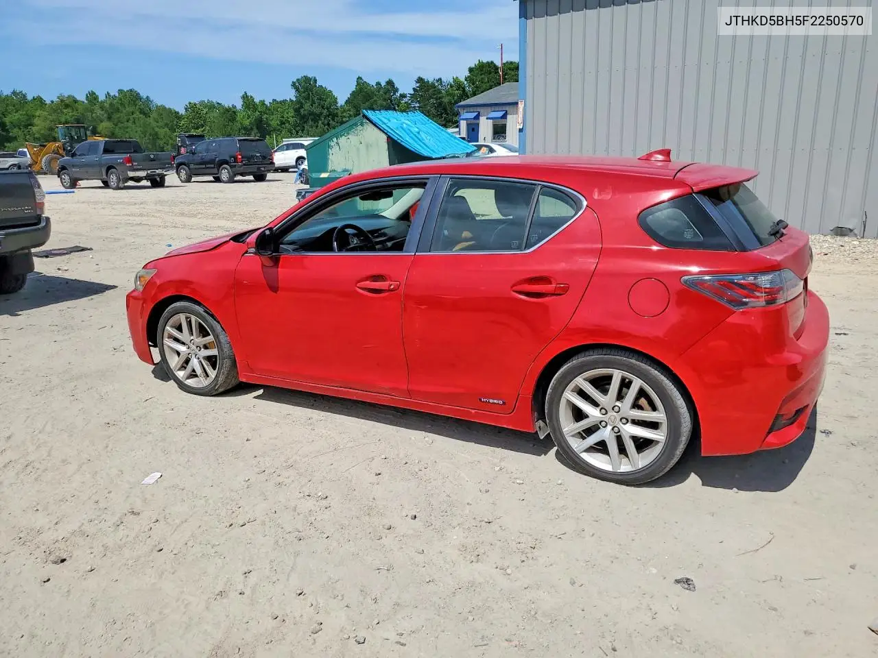 2015 Lexus Ct 200 VIN: JTHKD5BH5F2250570 Lot: 56231426