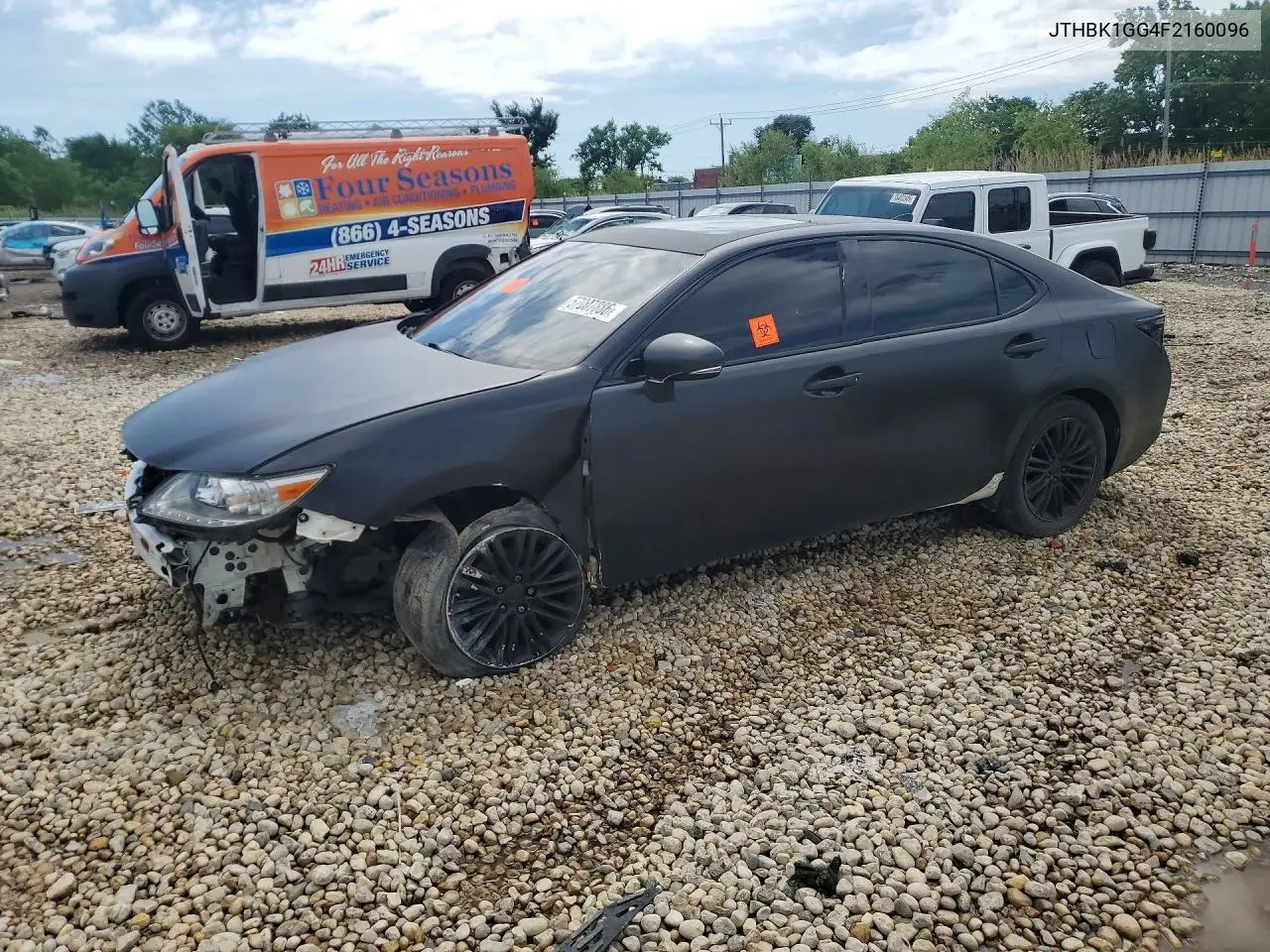 2015 Lexus Es 350 VIN: JTHBK1GG4F2160096 Lot: 57007886