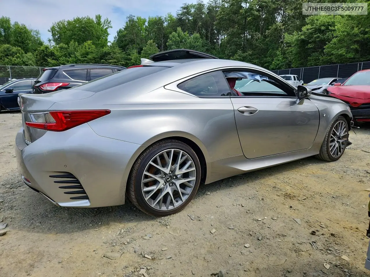 2015 Lexus Rc 350 VIN: JTHHE5BC3F5009777 Lot: 57547066