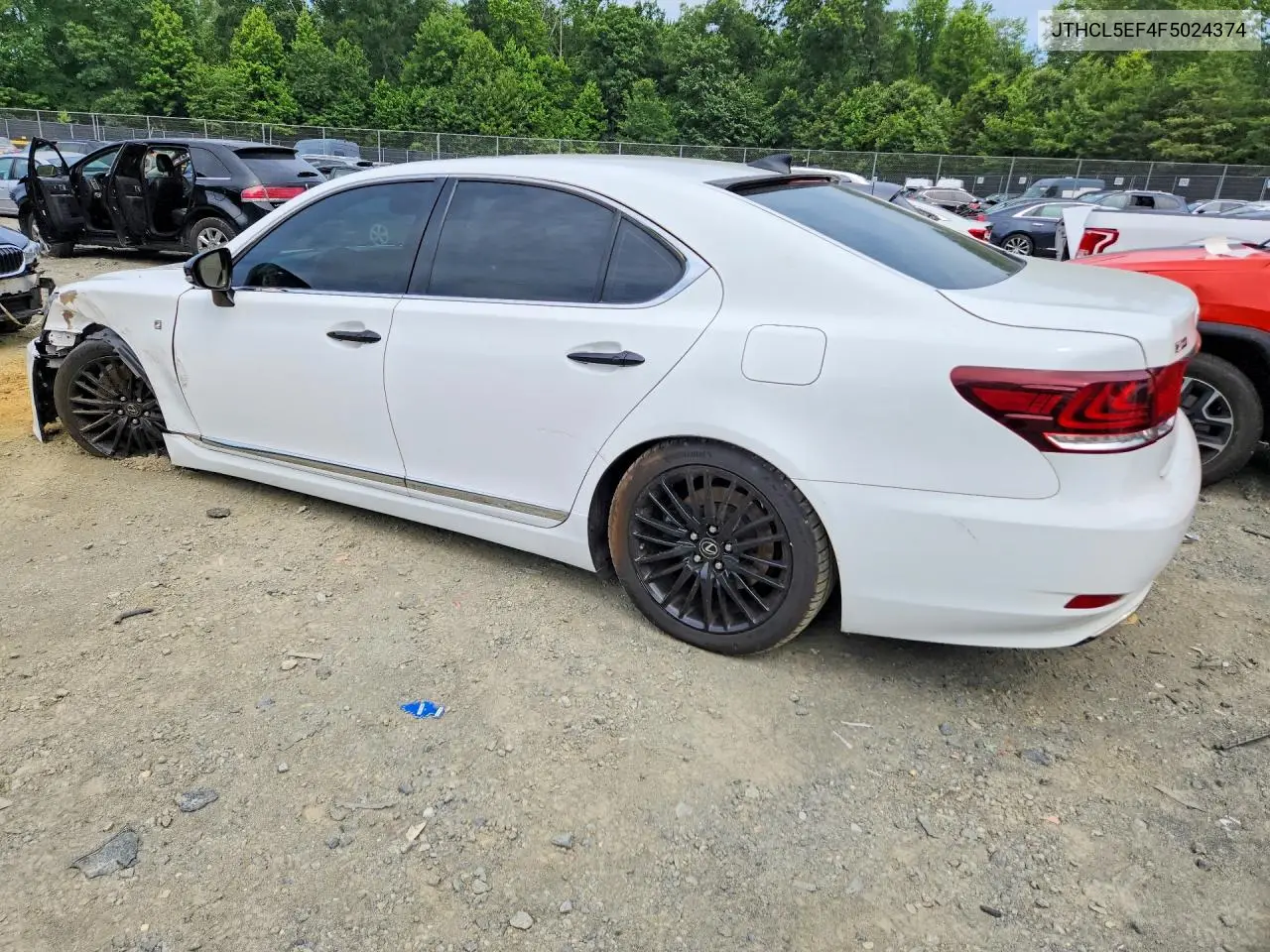 2015 Lexus Ls 460 VIN: JTHCL5EF4F5024374 Lot: 57897326