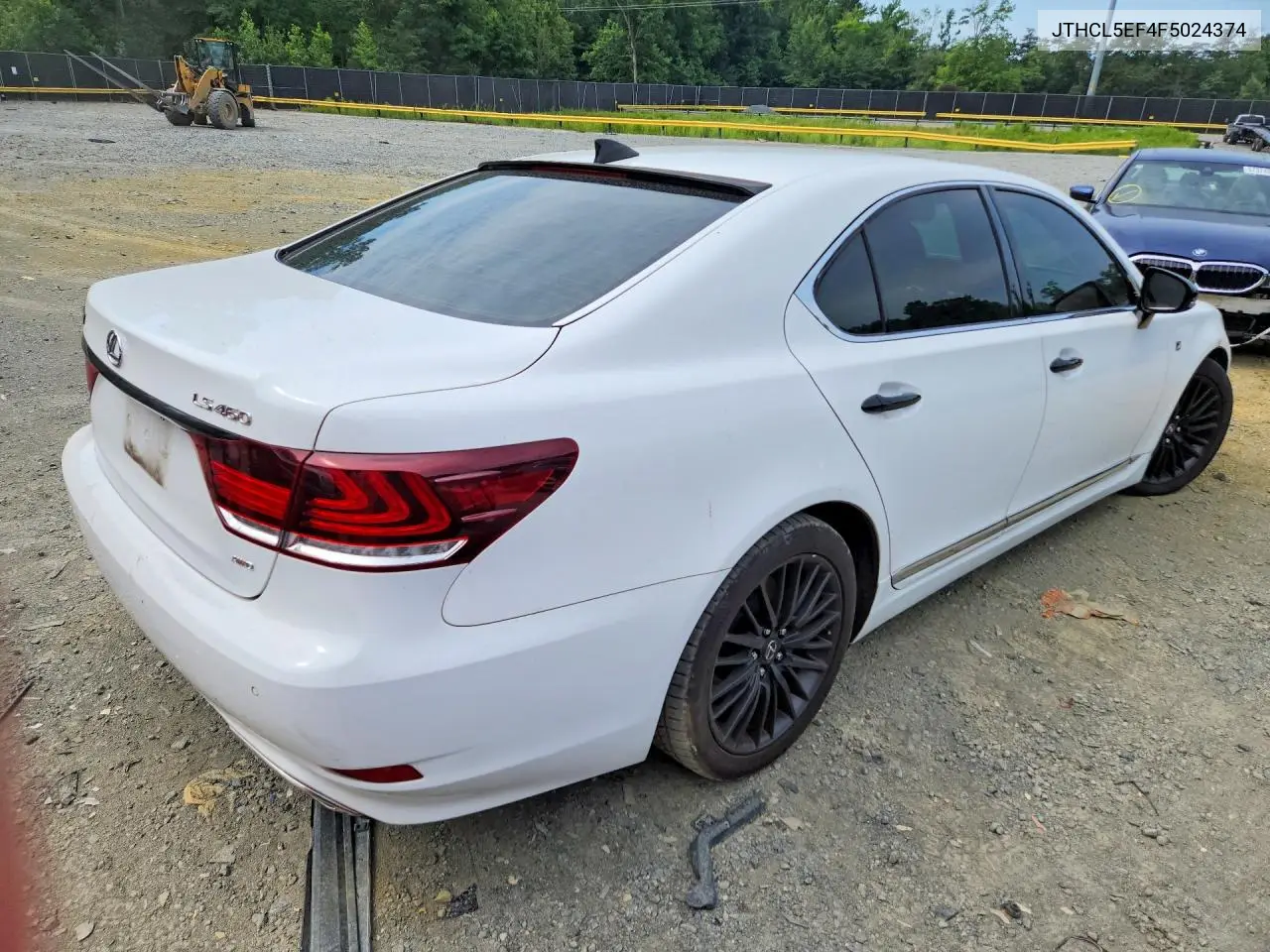 2015 Lexus Ls 460 VIN: JTHCL5EF4F5024374 Lot: 57897326