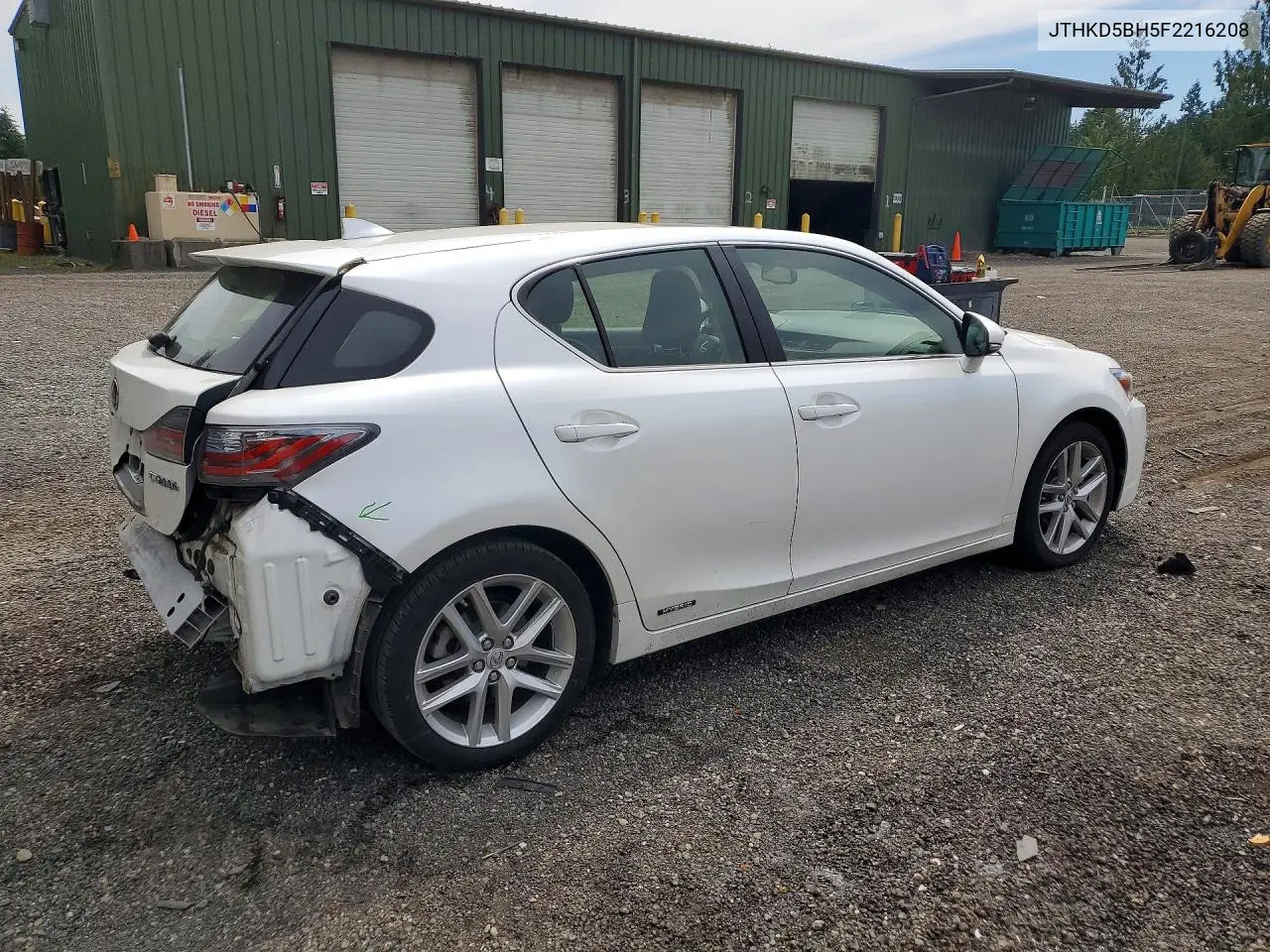 2015 Lexus Ct 200 VIN: JTHKD5BH5F2216208 Lot: 58152456