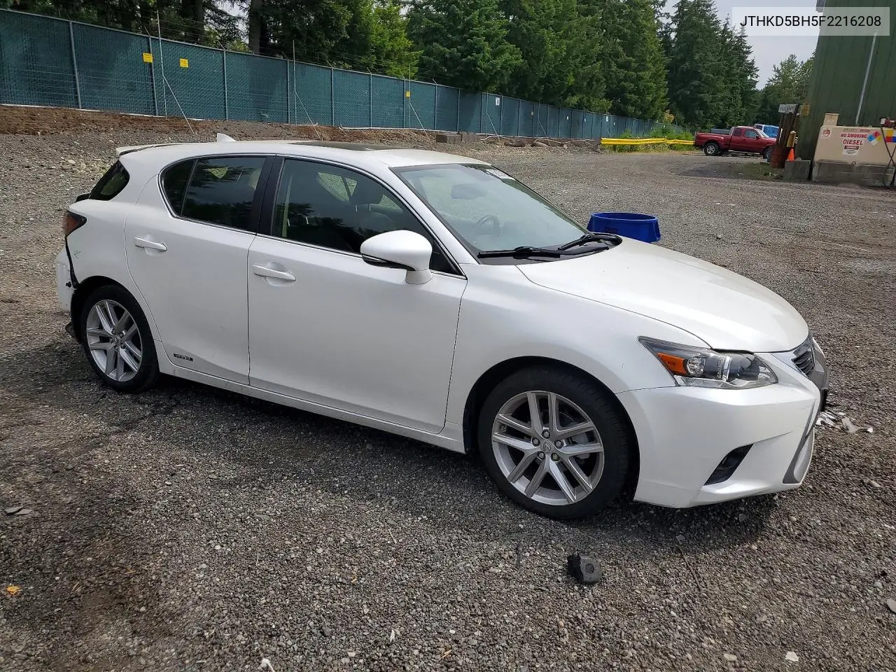 2015 Lexus Ct 200 VIN: JTHKD5BH5F2216208 Lot: 58152456