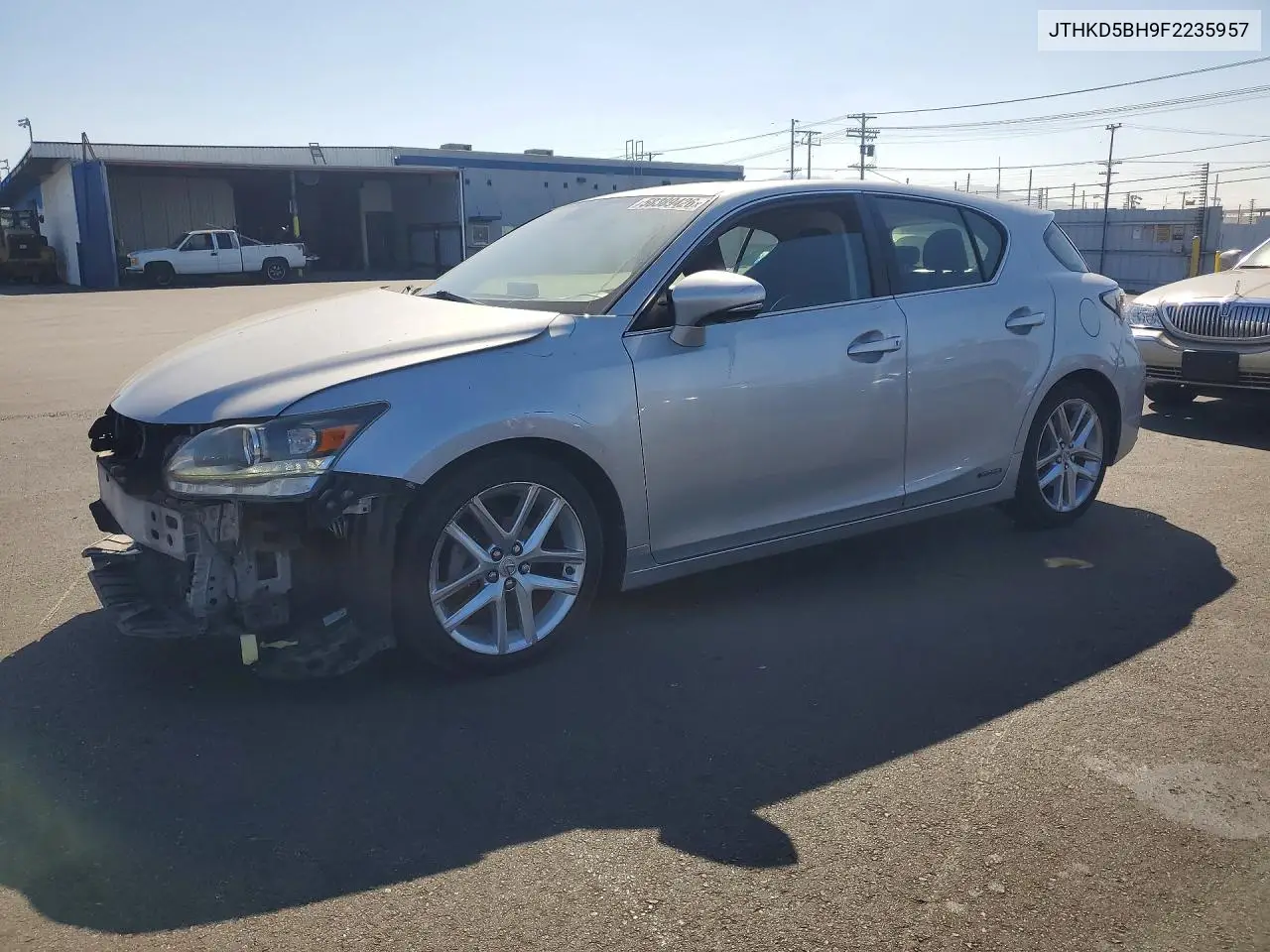 2015 Lexus Ct 200 VIN: JTHKD5BH9F2235957 Lot: 58389426
