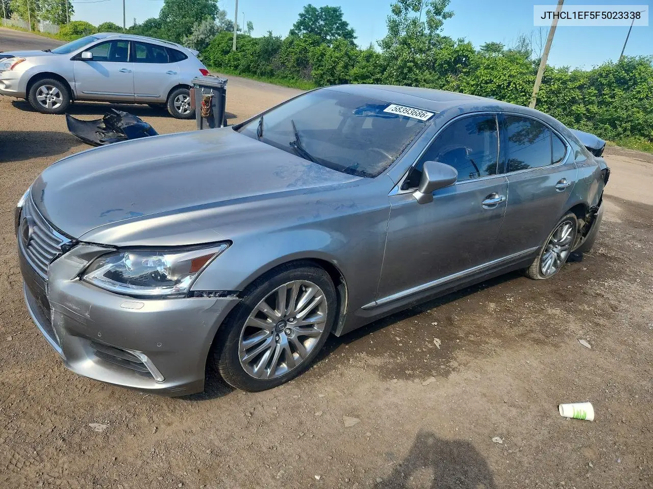 2015 Lexus Ls 460 VIN: JTHCL1EF5F5023338 Lot: 58393686
