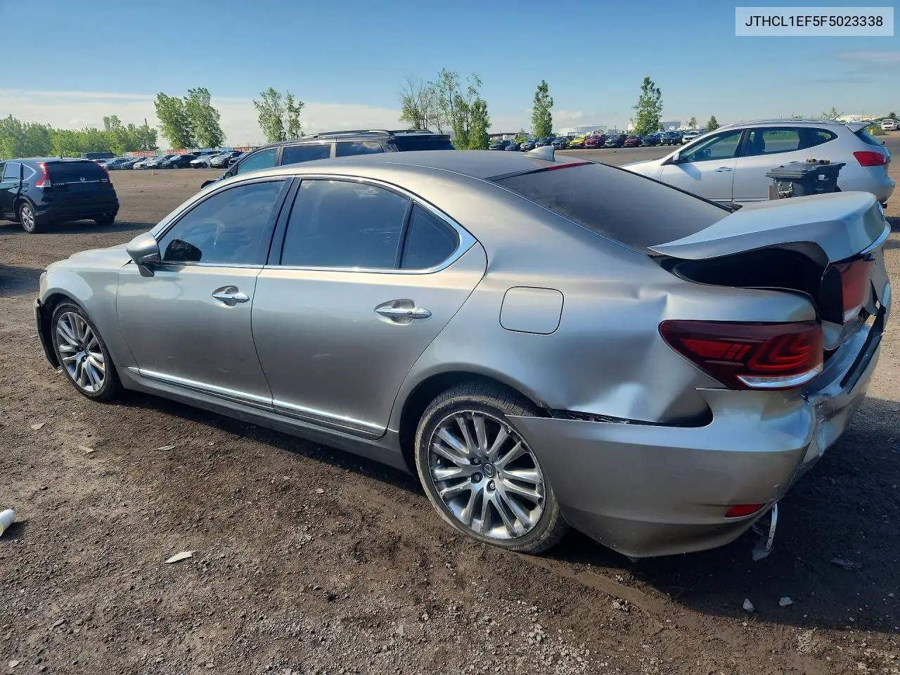 2015 Lexus Ls 460 VIN: JTHCL1EF5F5023338 Lot: 58393686