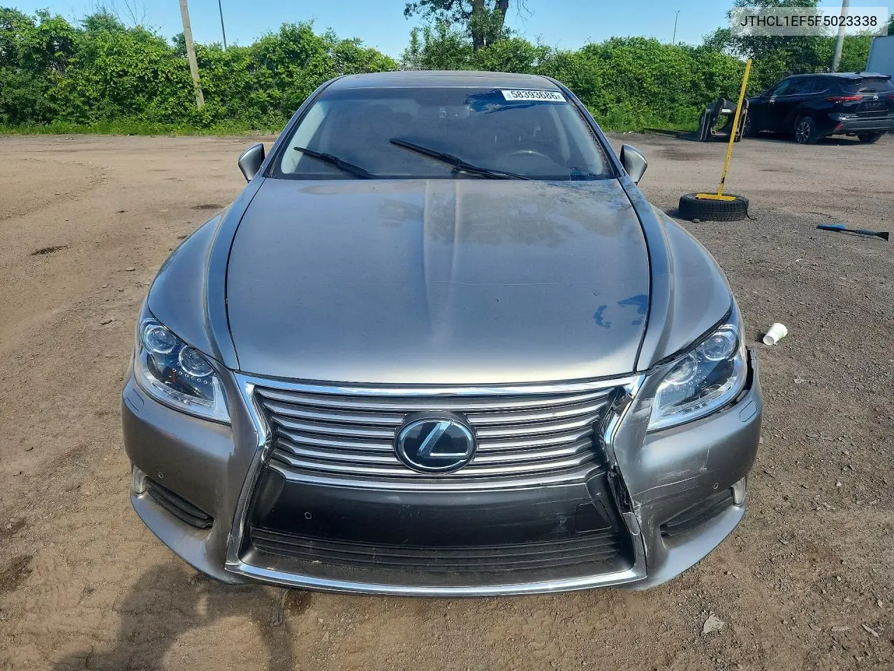 2015 Lexus Ls 460 VIN: JTHCL1EF5F5023338 Lot: 58393686