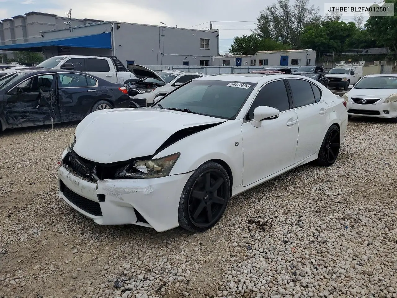 2015 Lexus Gs 350 VIN: JTHBE1BL2FA012501 Lot: 58412466