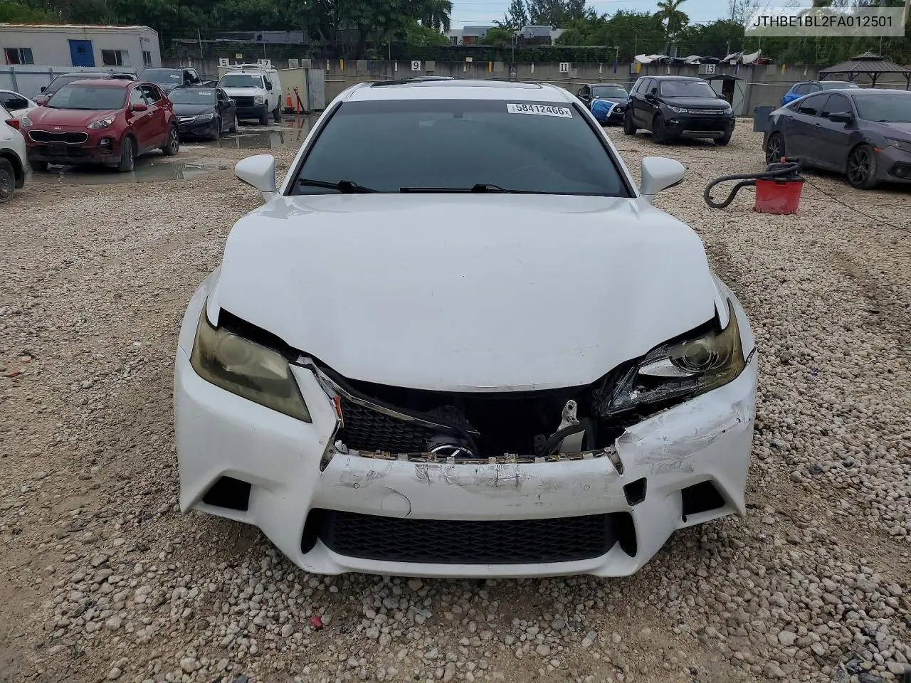 2015 Lexus Gs 350 VIN: JTHBE1BL2FA012501 Lot: 58412466
