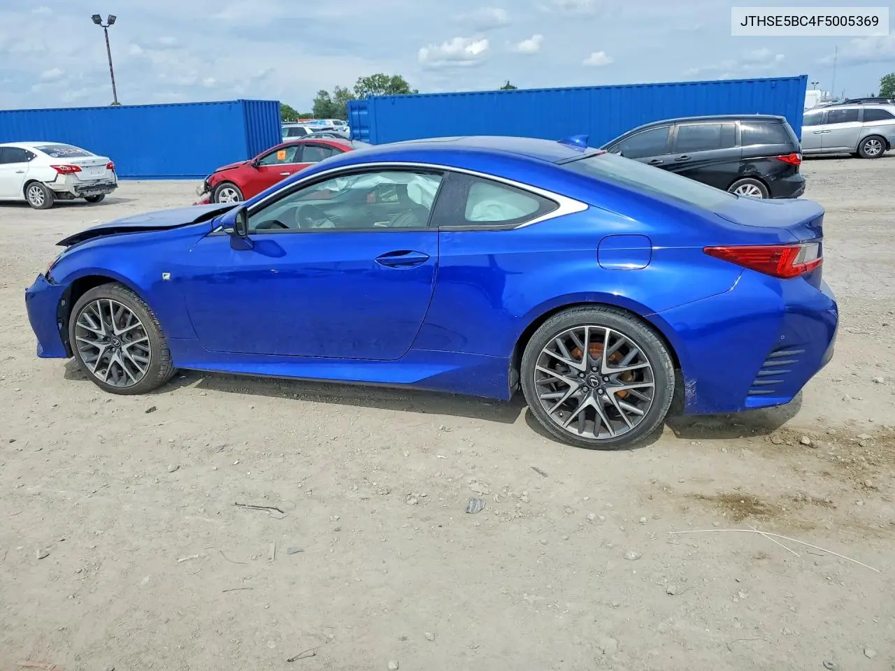 2015 Lexus Rc 350 VIN: JTHSE5BC4F5005369 Lot: 58533916
