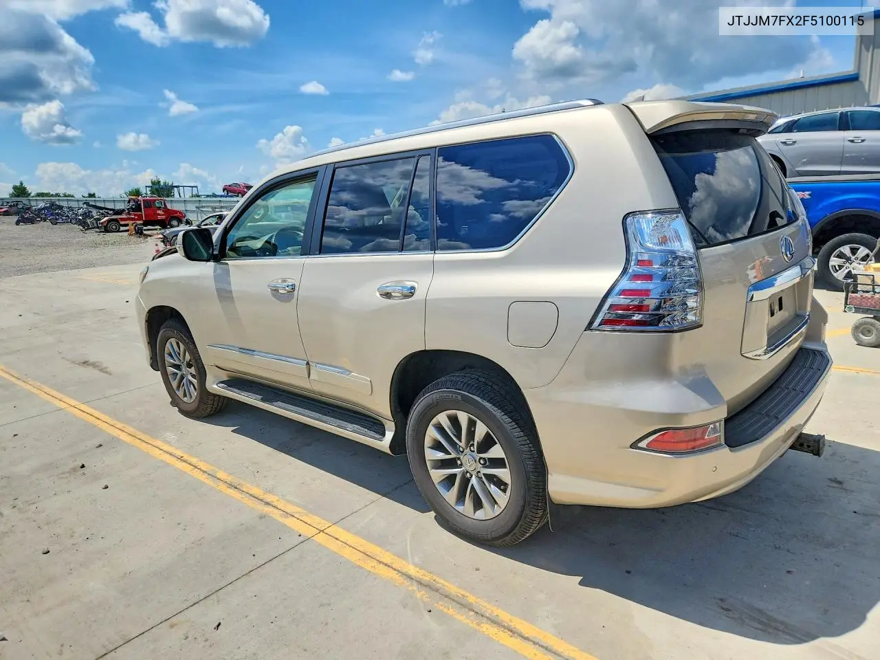 2015 Lexus Gx 460 Premium VIN: JTJJM7FX2F5100115 Lot: 58657986