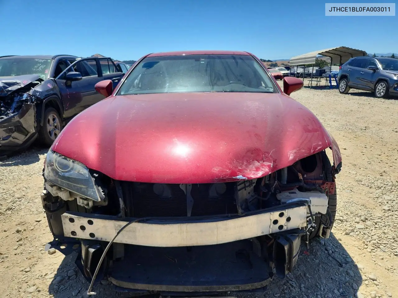 2015 Lexus Gs 350 VIN: JTHCE1BL0FA003011 Lot: 58965076