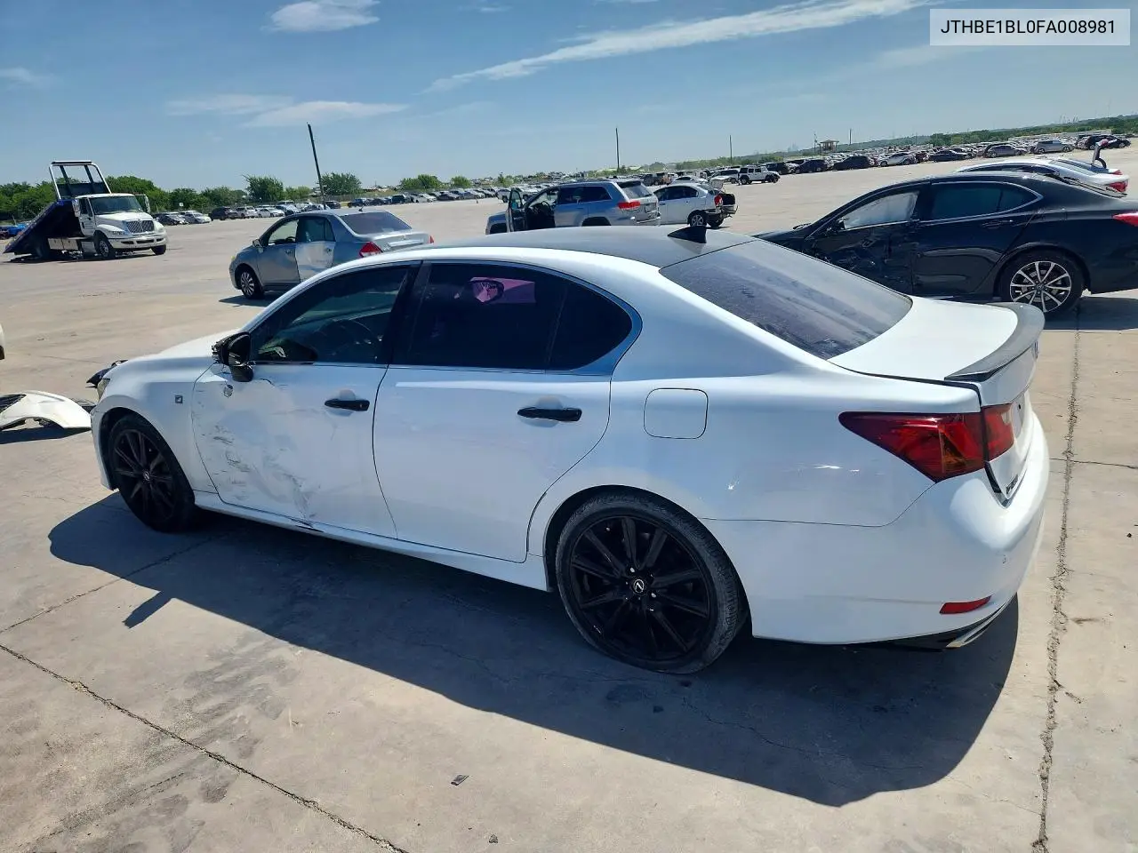 2015 Lexus Gs 350 VIN: JTHBE1BL0FA008981 Lot: 59588416