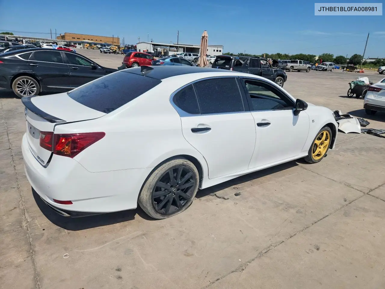 2015 Lexus Gs 350 VIN: JTHBE1BL0FA008981 Lot: 59588416