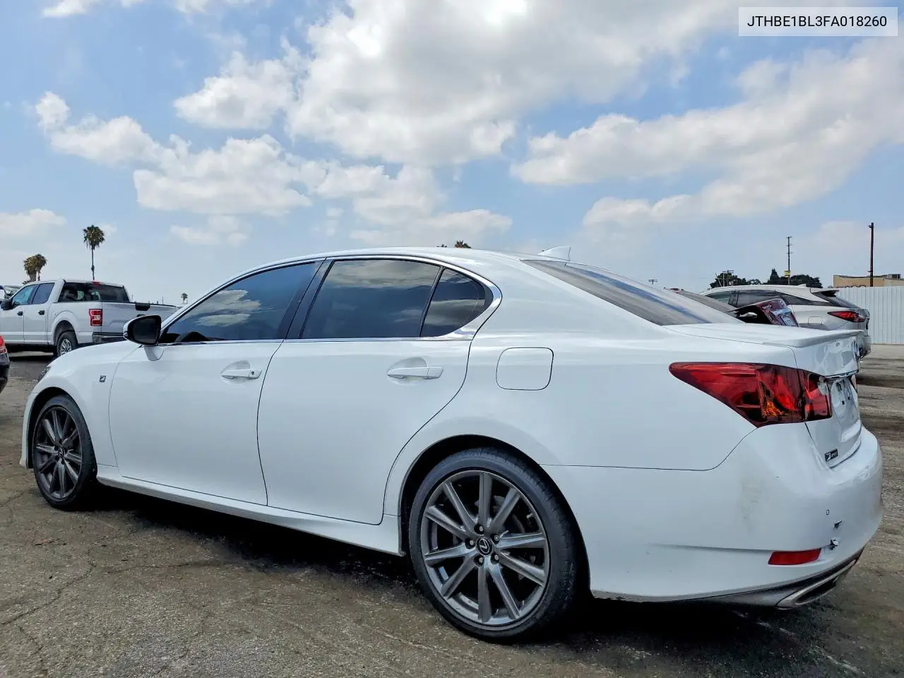 2015 Lexus Gs 350 VIN: JTHBE1BL3FA018260 Lot: 59729996