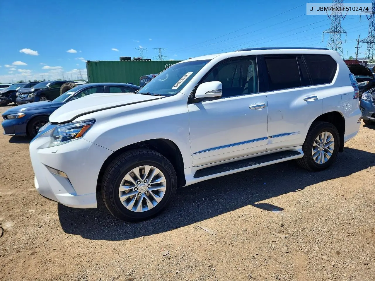2015 Lexus Gx 460 VIN: JTJBM7FX1F5102474 Lot: 59760616