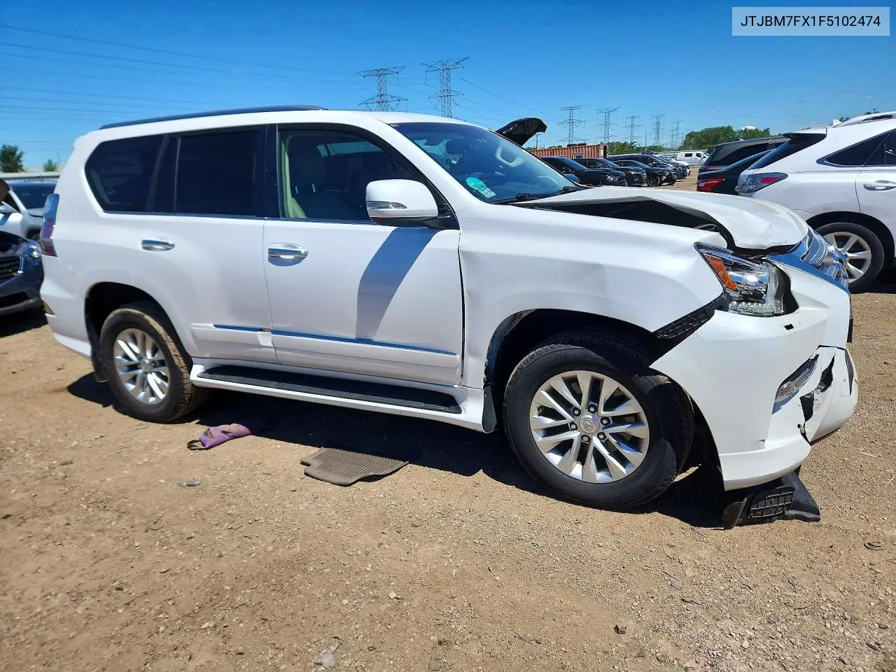 2015 Lexus Gx 460 VIN: JTJBM7FX1F5102474 Lot: 59760616