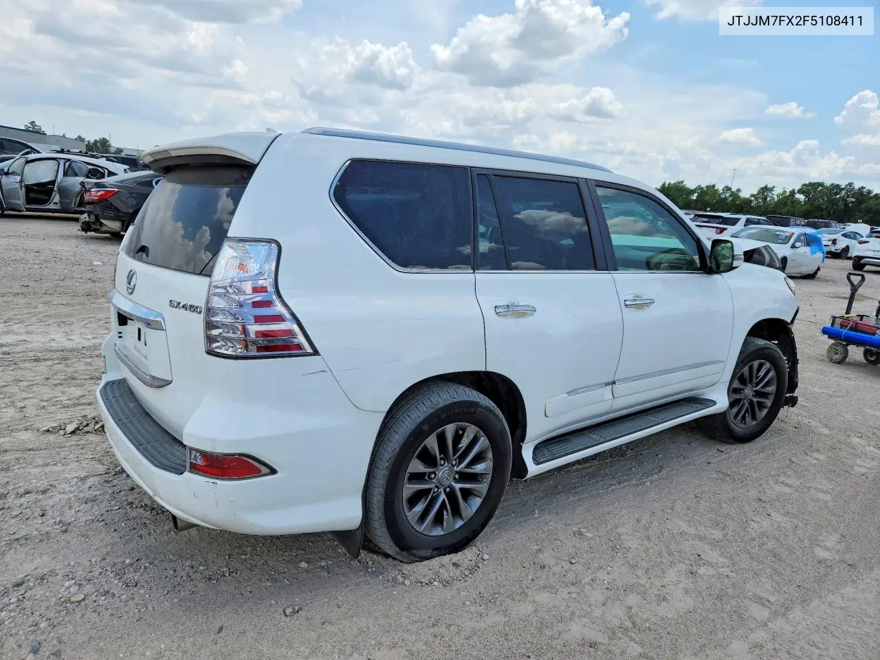 2015 Lexus Gx 460 Premium VIN: JTJJM7FX2F5108411 Lot: 59853996