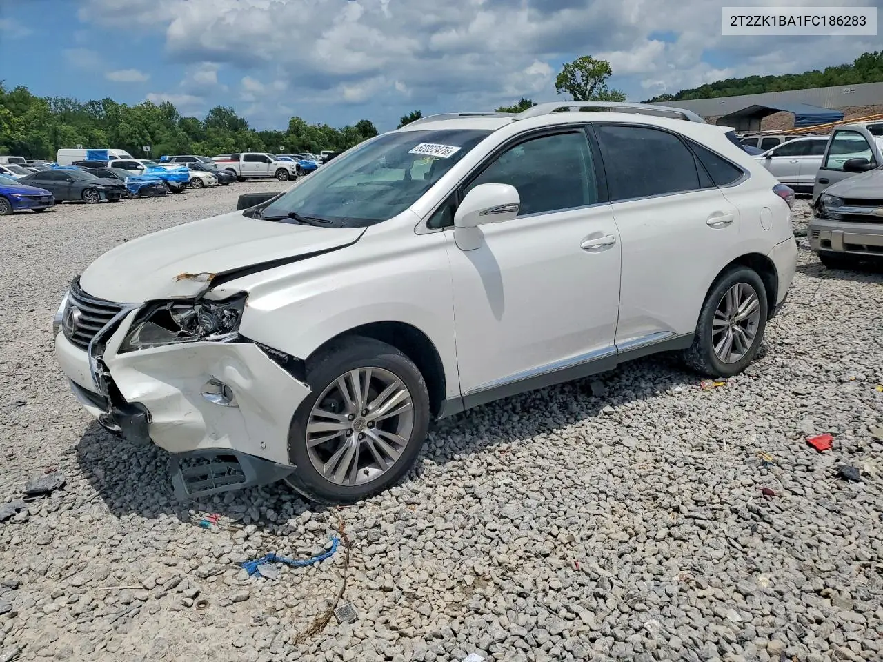2015 Lexus Rx 350 Base VIN: 2T2ZK1BA1FC186283 Lot: 62022476