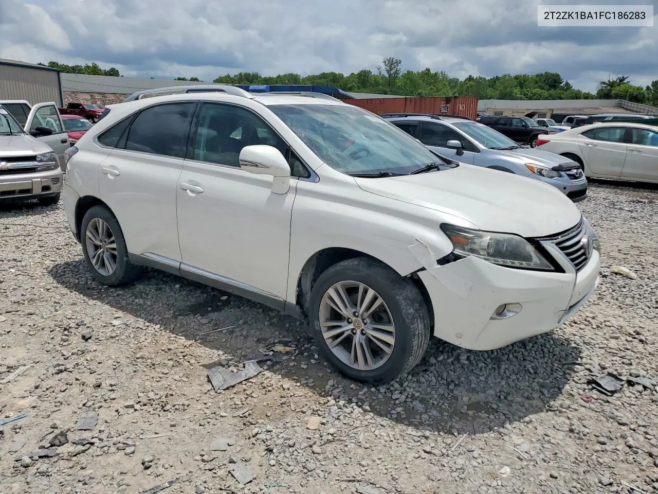 2015 Lexus Rx 350 Base VIN: 2T2ZK1BA1FC186283 Lot: 62022476