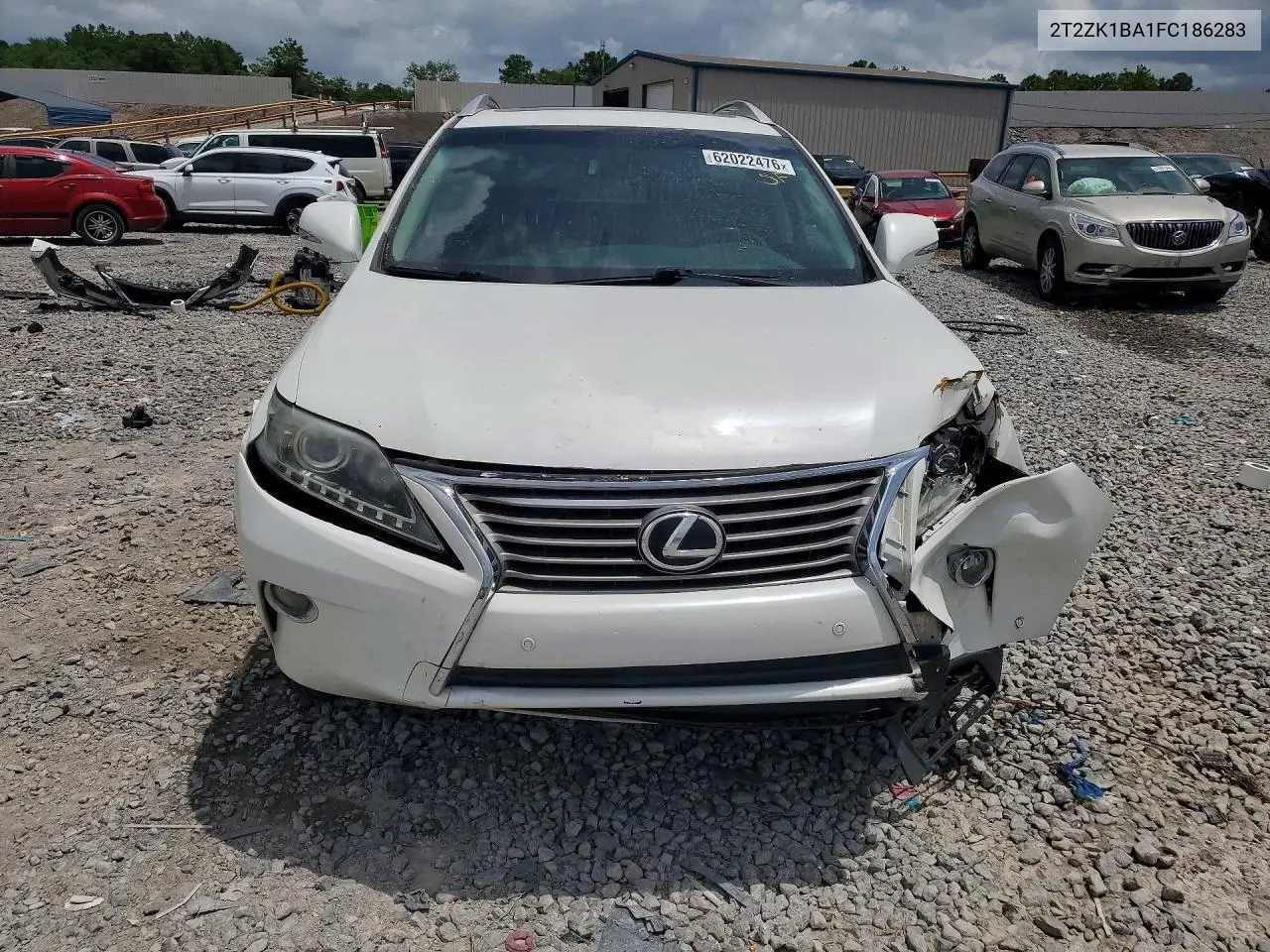 2015 Lexus Rx 350 Base VIN: 2T2ZK1BA1FC186283 Lot: 62022476