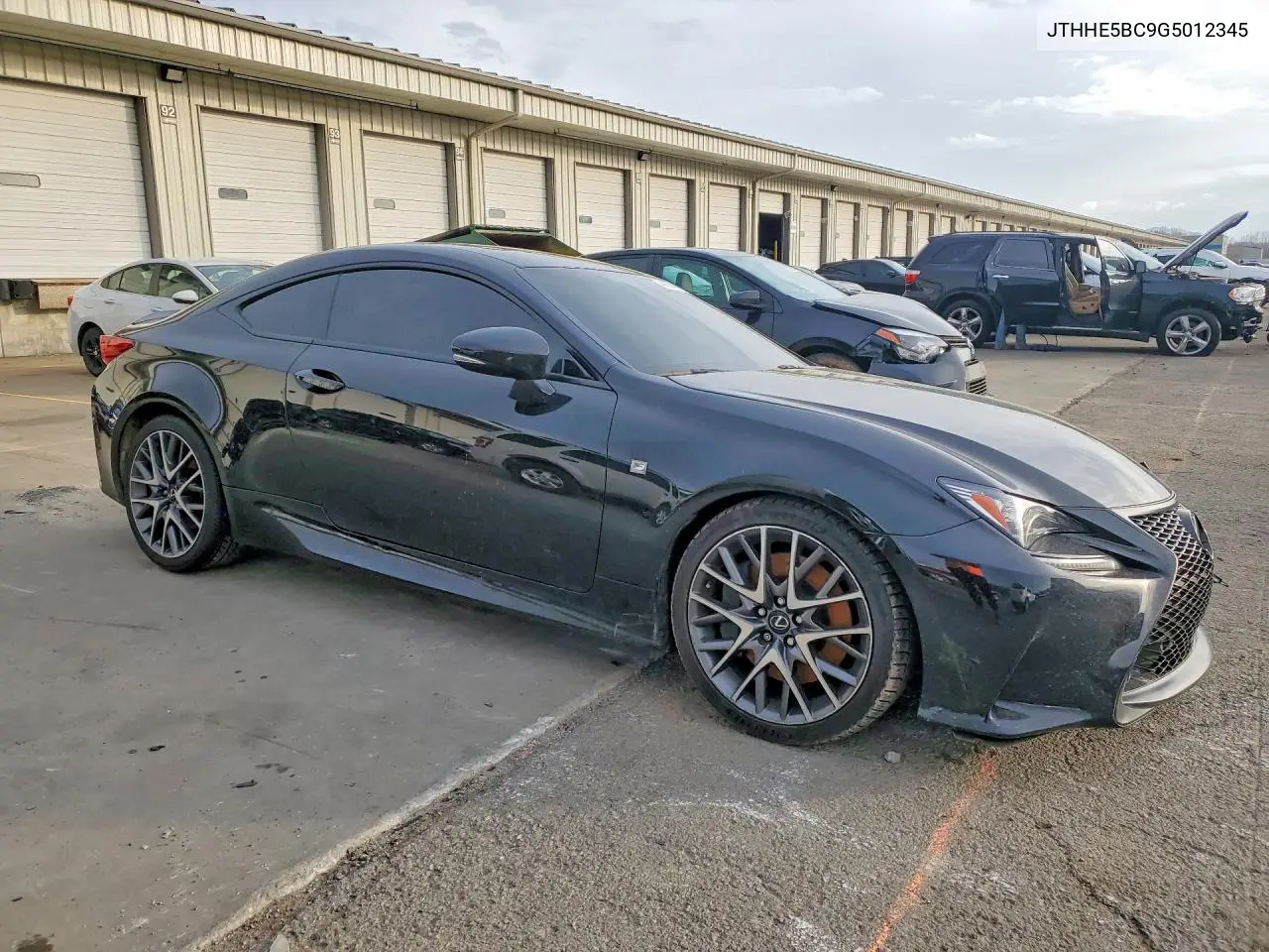 2016 Lexus Rc 350 Base VIN: JTHHE5BC9G5012345 Lot: 41874176