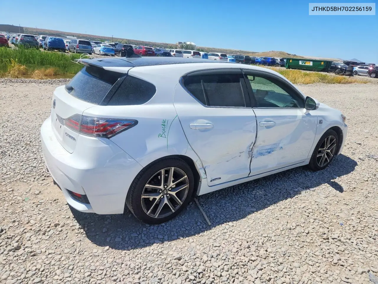 2016 Lexus Ct 200 VIN: JTHKD5BH7G2256159 Lot: 53831156