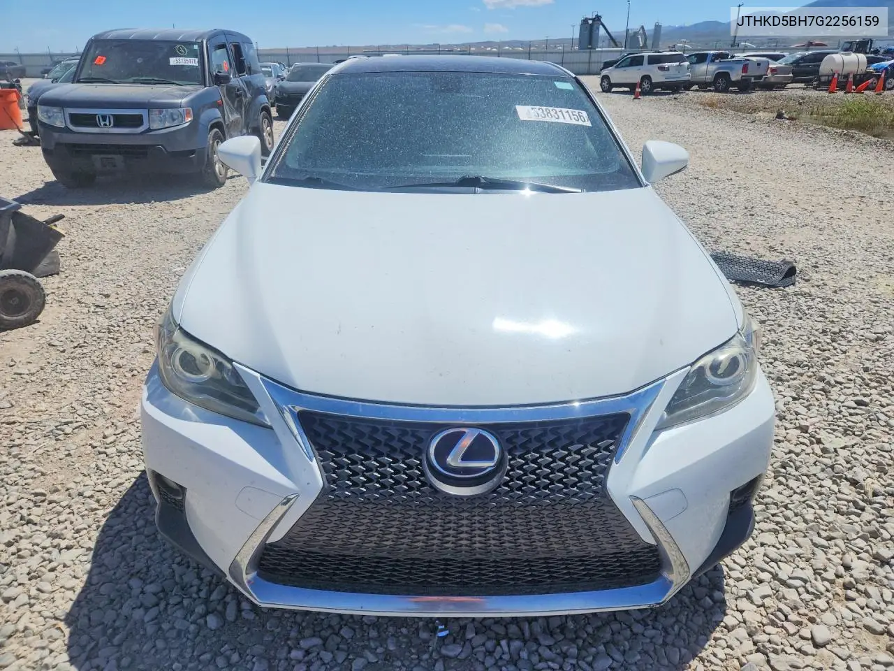 2016 Lexus Ct 200 VIN: JTHKD5BH7G2256159 Lot: 53831156