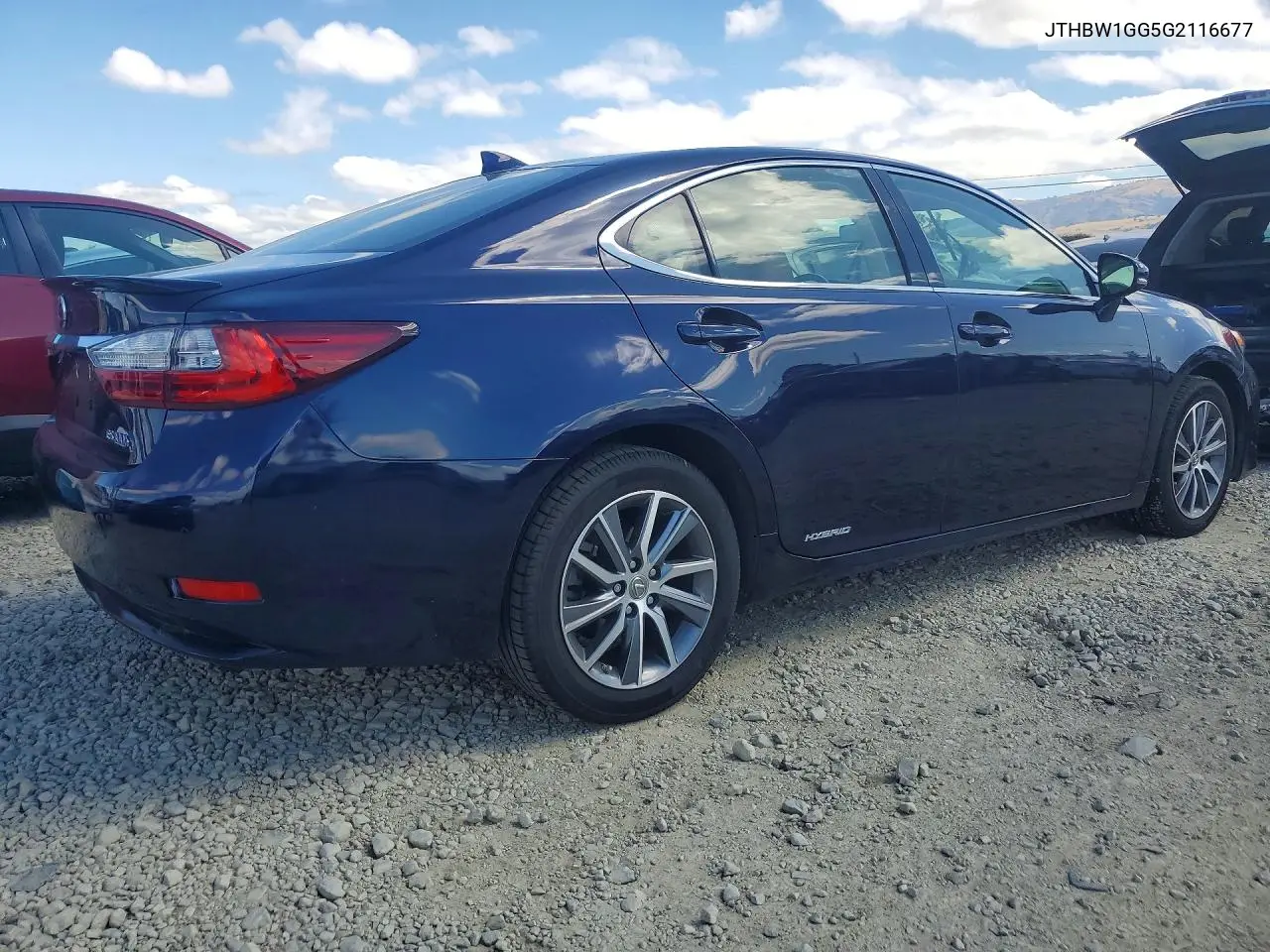 2016 Lexus Es 300H VIN: JTHBW1GG5G2116677 Lot: 56486196