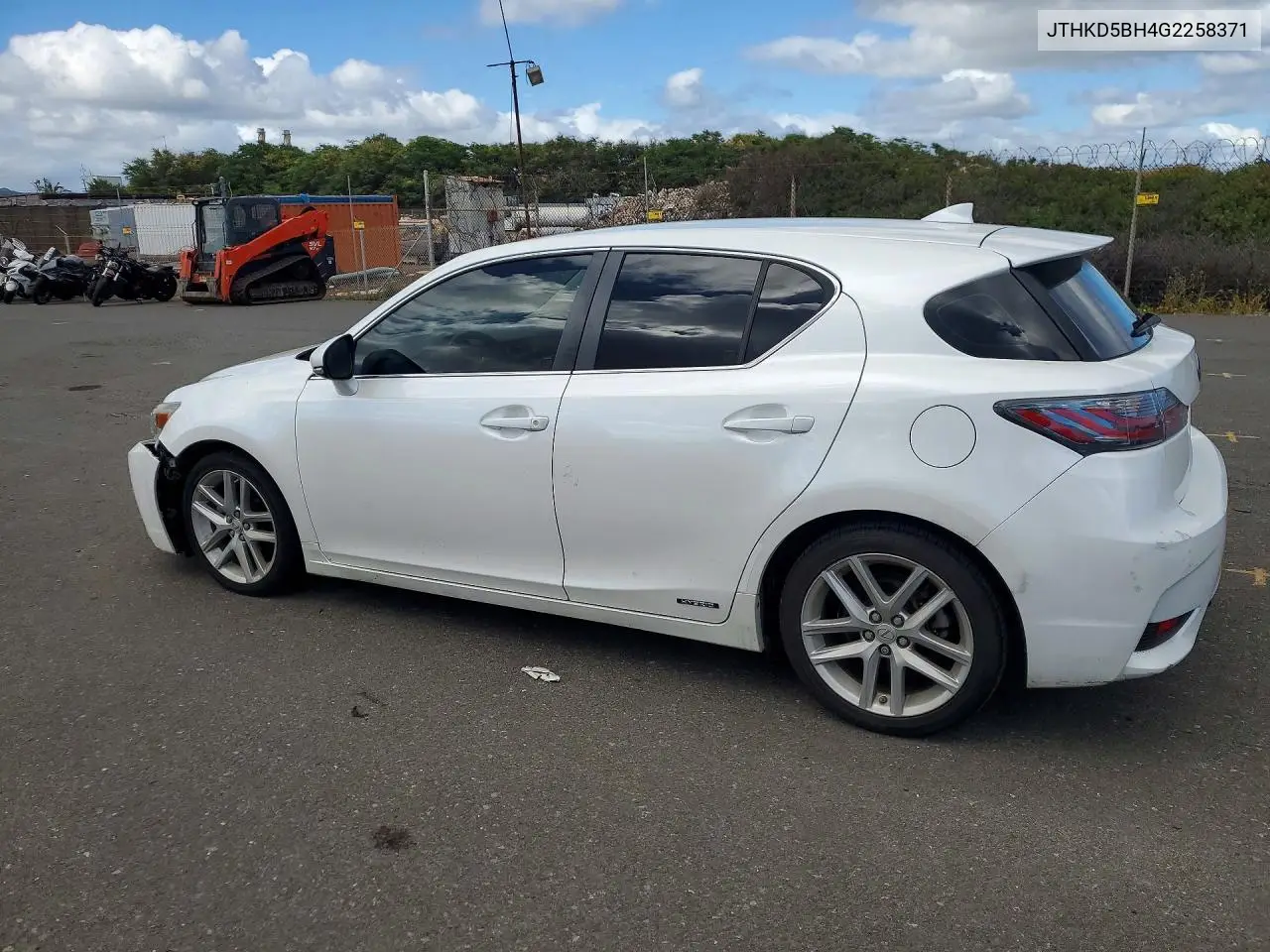 2016 Lexus Ct 200 VIN: JTHKD5BH4G2258371 Lot: 56874566