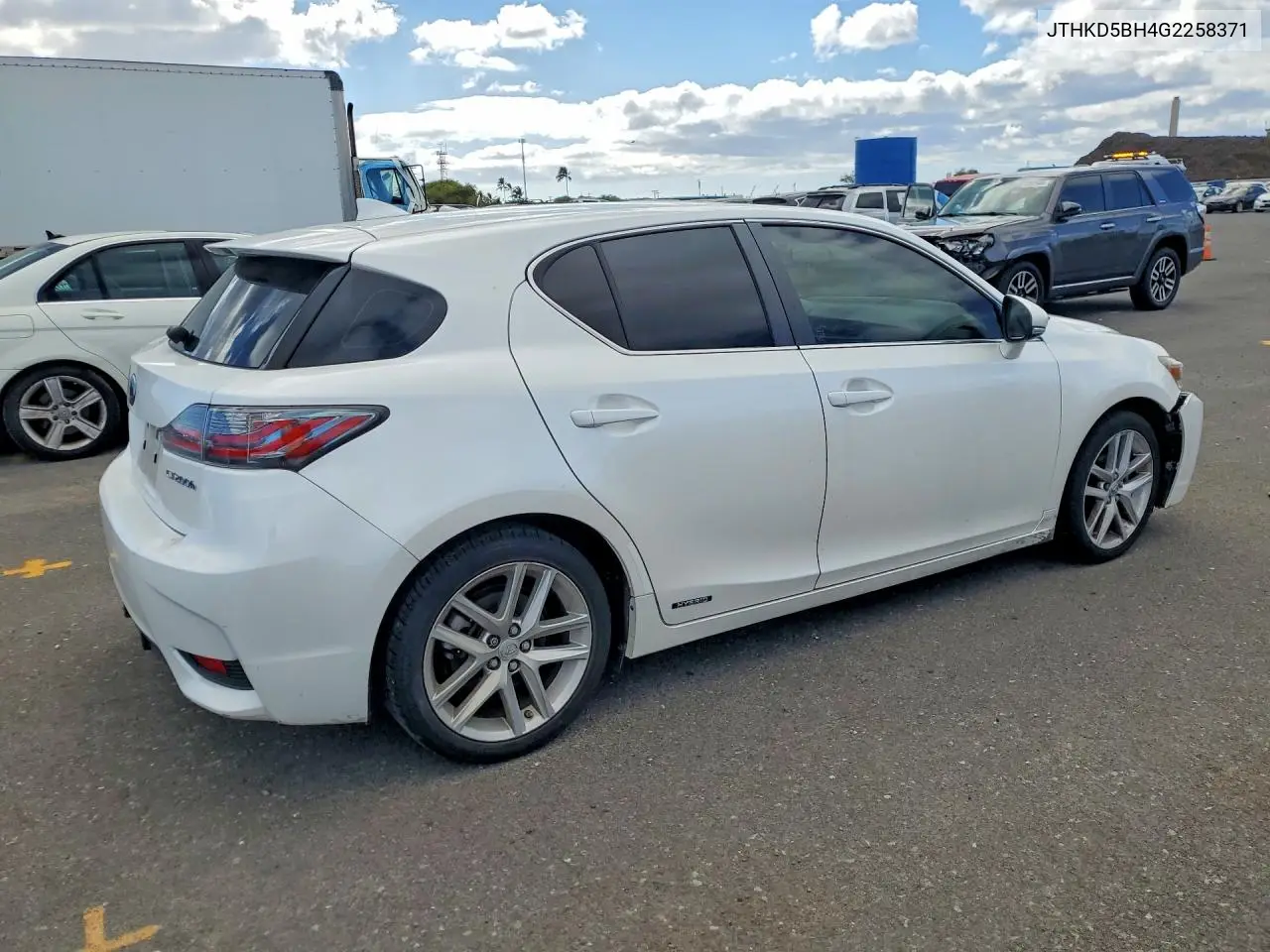 2016 Lexus Ct 200 VIN: JTHKD5BH4G2258371 Lot: 56874566