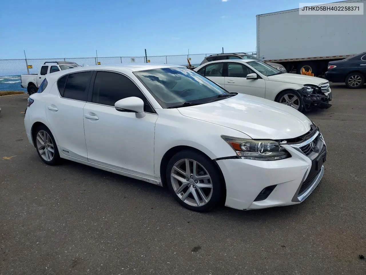 2016 Lexus Ct 200 VIN: JTHKD5BH4G2258371 Lot: 56874566