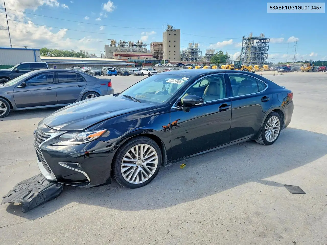 2016 Lexus Es 350 VIN: 58ABK1GG1GU010457 Lot: 57027406