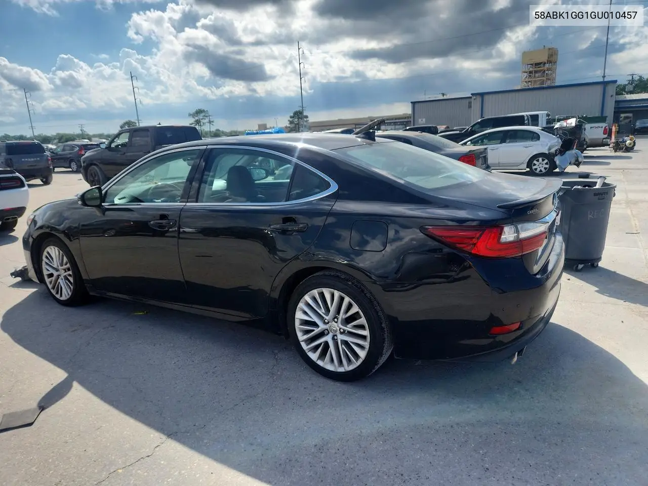 2016 Lexus Es 350 VIN: 58ABK1GG1GU010457 Lot: 57027406